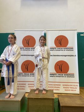 Ana Mlakar 1. mesto v katah